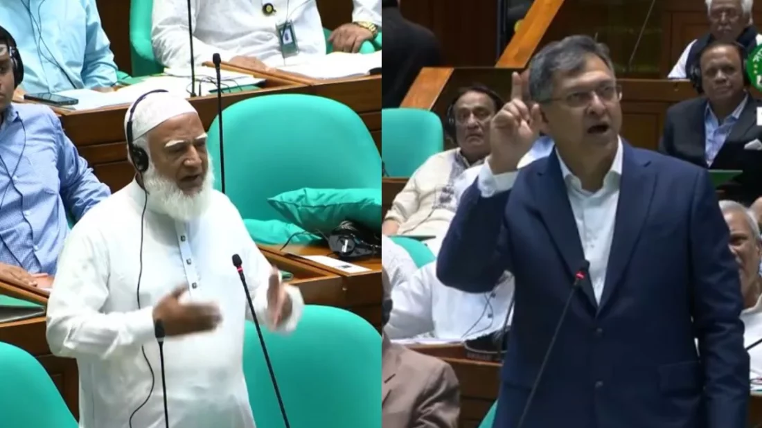 আমরা তার(স্বরাষ্ট্রমন্ত্রীর) ছাত্র হওয়ার জন্য এখানে আসিনি: সংসদে জামায়াত আমির